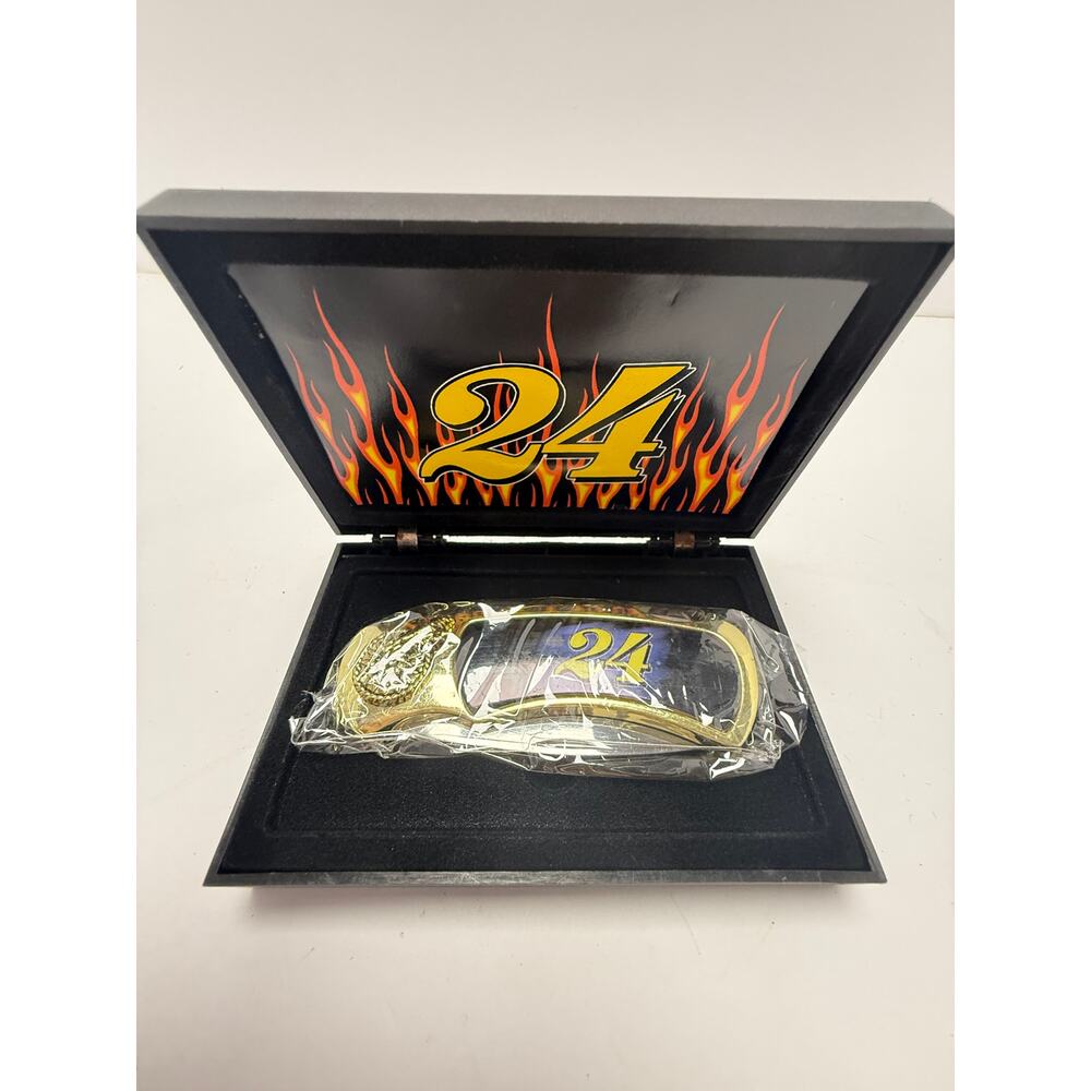 NASCAR Jeff Gordon 24 Collectible Folding Pocket Knife Display Case Gift Set